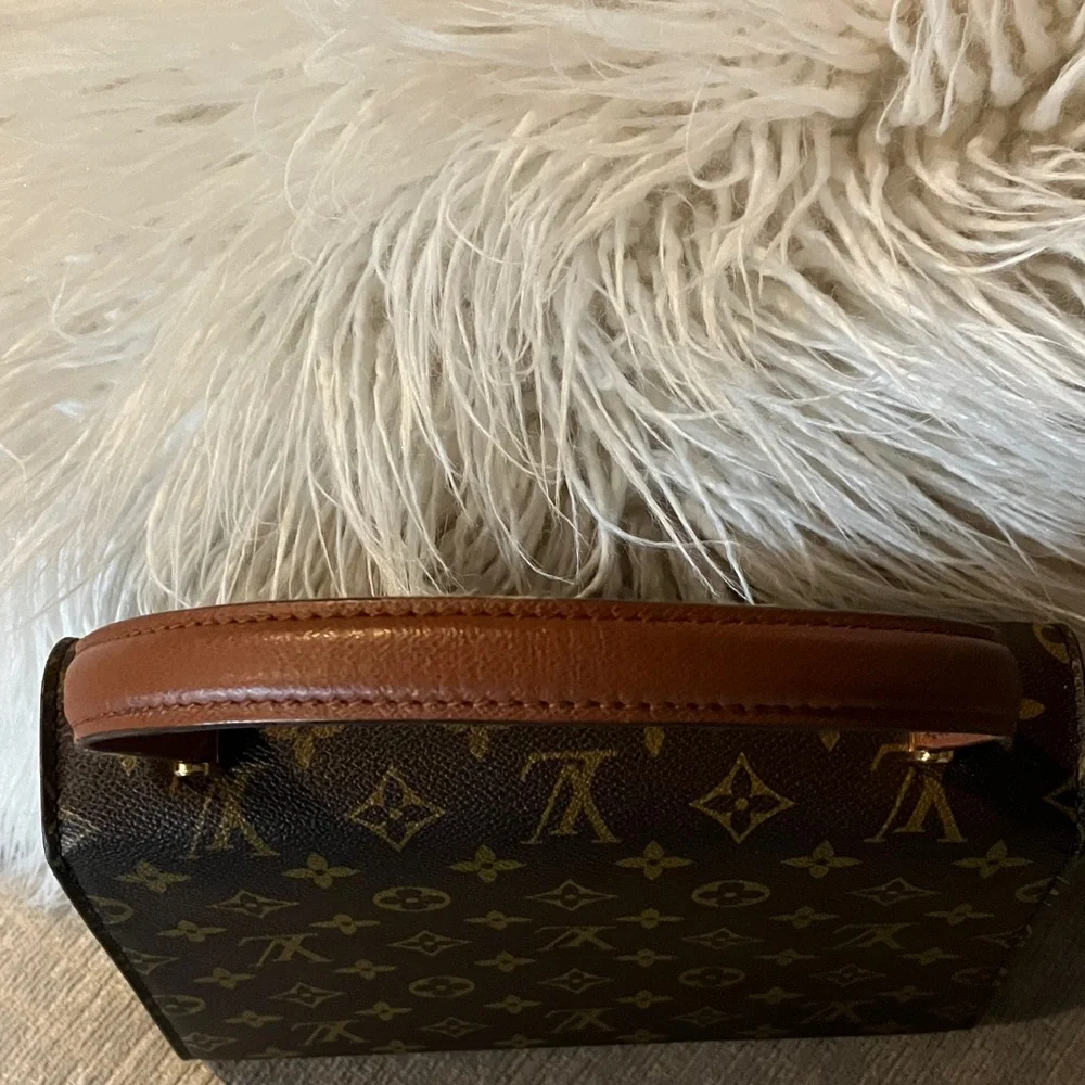 Louis Vuitton Monogram Satchel Malesherbes - Picture 8 of 12